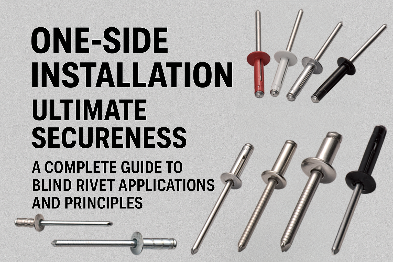 Fast Fixing, Efficient Assembly: The Blind Rivet Solution