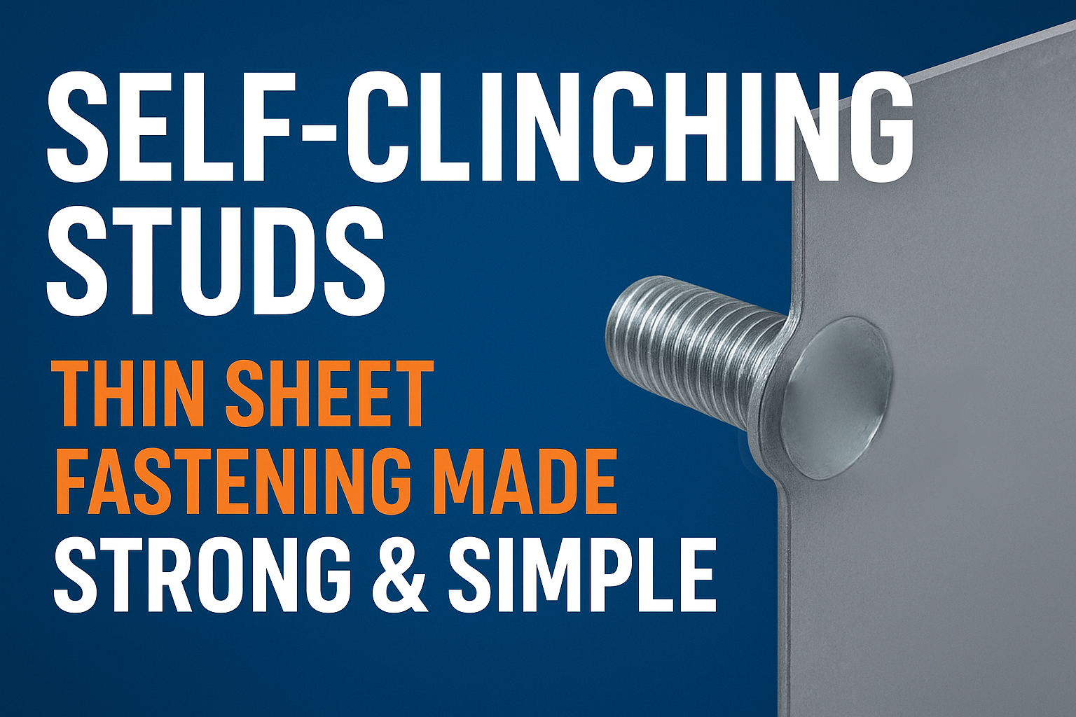 Strong Threaded Connections Where Thin Sheets Also Matter